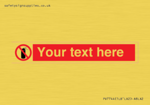 Custom prohibition no aerosol